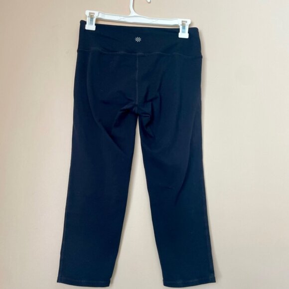 Atleta crop capri leggings Sz small black sporty work out yoga Gym - Picture 5 of 9
